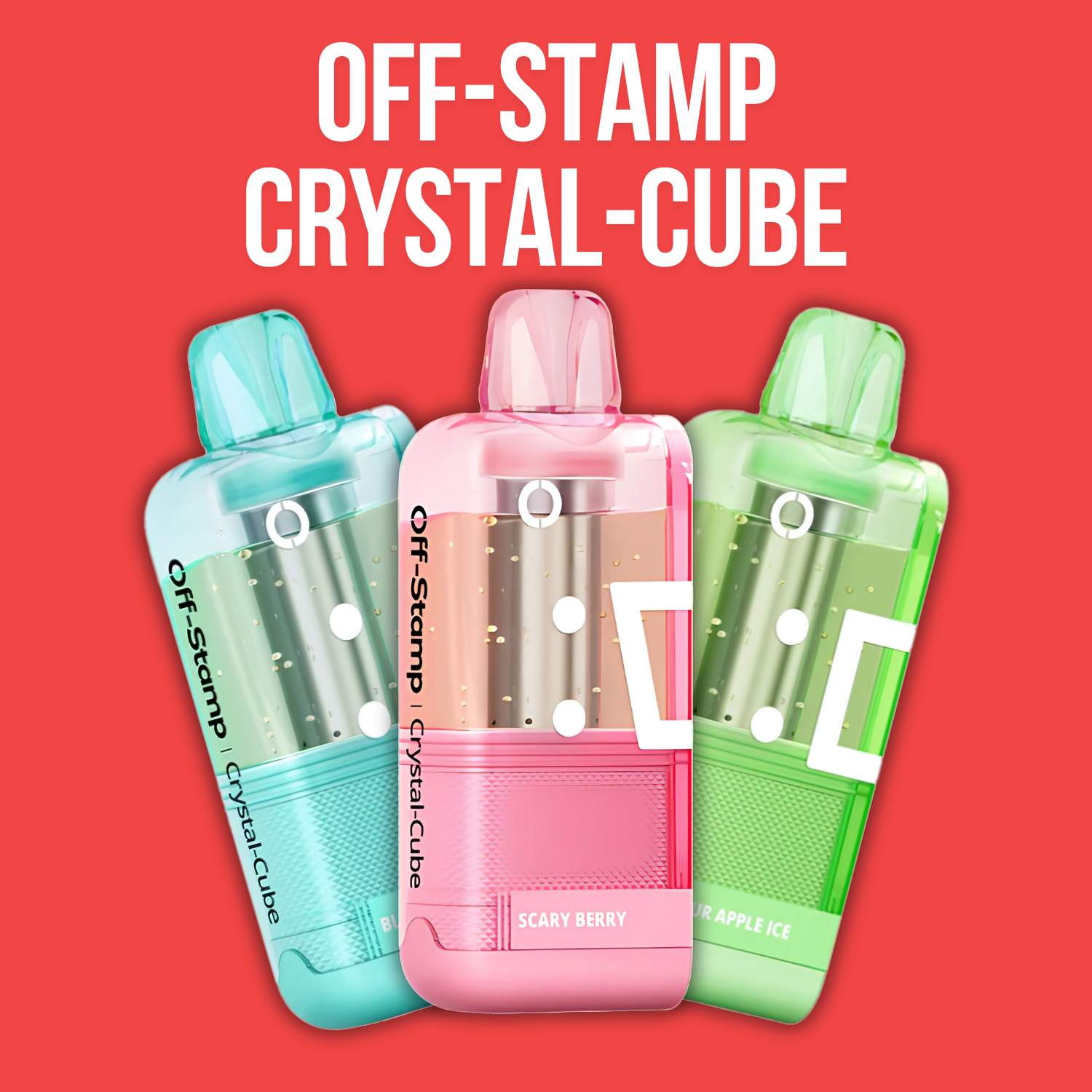 Off Stamp X-Cube Crystal Cubes | 35K Puffs