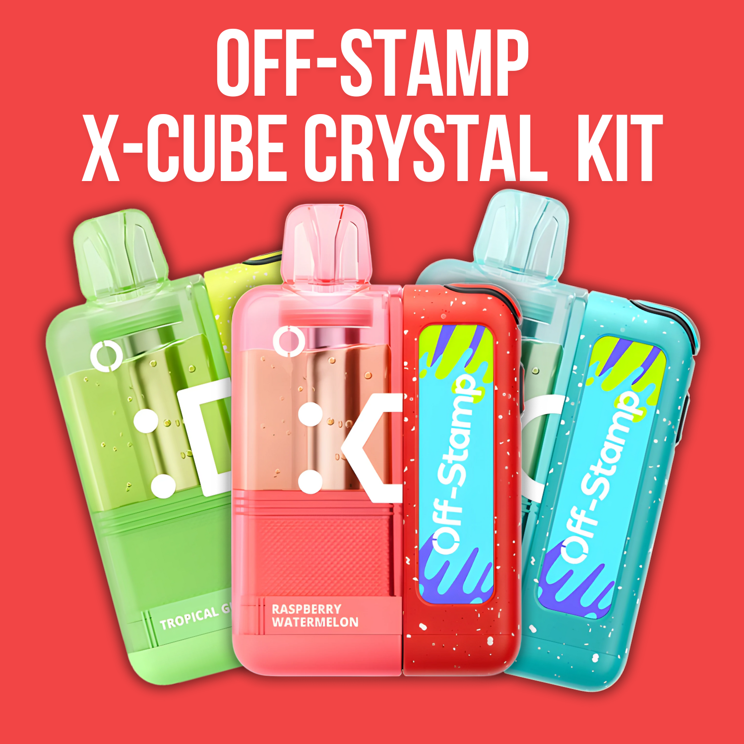 Off Stamp X-Cube Crystal Kit | 35K Puffs