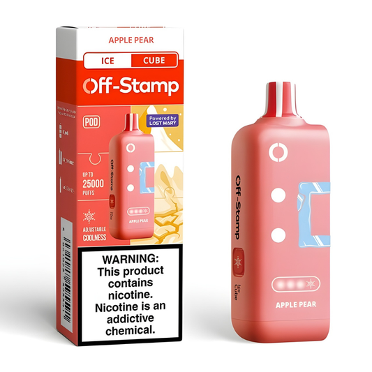 Apple Pear Off Stamp X-Cube Ice Cube | 25K Puffs