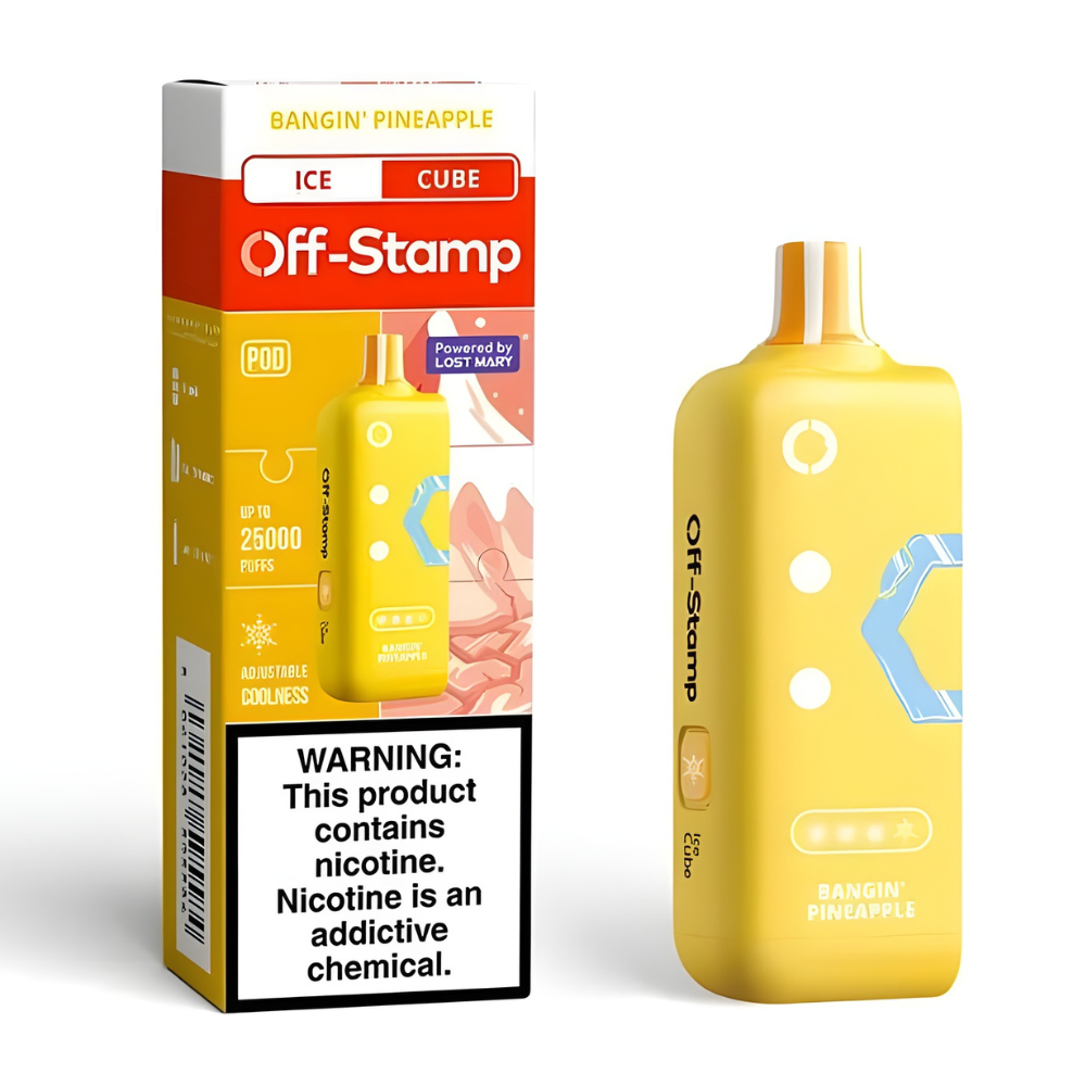 Bangin’ Pineapple Off Stamp X-Cube Ice Cube | 25K Puffs