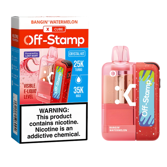 Bangin' Watermelon – Off Stamp X-Cube Crystal Kit | 35K Puffs