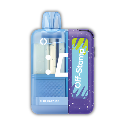 Blue Razz Ice – Off Stamp X-Cube Crystal Kit | 35K Puffs