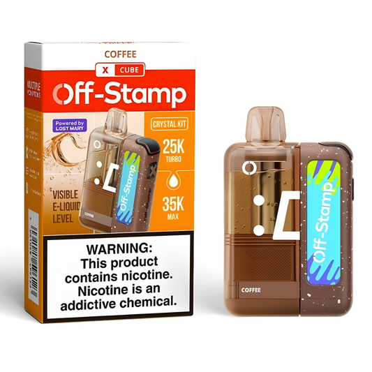 Coffee – Off Stamp X-Cube Crystal Kit | 35K Puffs