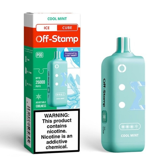 Cool Mint Off Stamp X-Cube Ice Cube | 25K Puffs