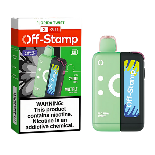 Florida Twist Off Stamp X-Cube Classic Kit | 25K Puffs