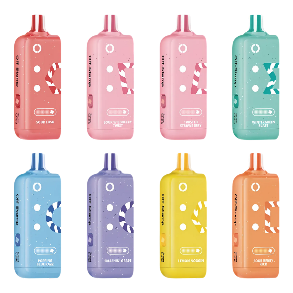 Wintergreen Blast Off Stamp X-Cube Sweet Cube | 25K Puffs