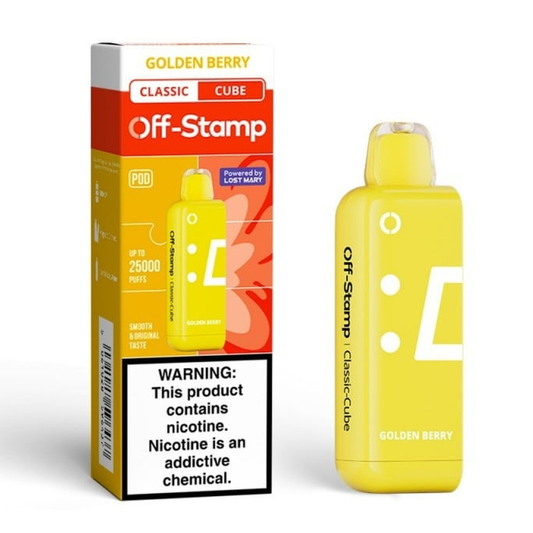 Golden Berry Off Stamp X-Cube Classic Cube | 25K Puffs