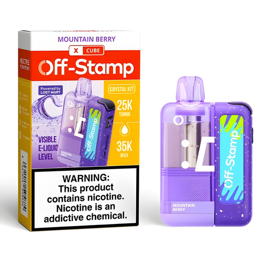 Mountain Berry – Off Stamp X-Cube Crystal Kit | 35K Puffs