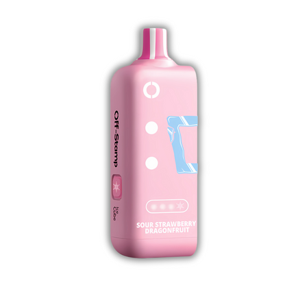 Sour Strawberry Dragonfruit Off Stamp X-Cube Ice Cube | 25K Puffs