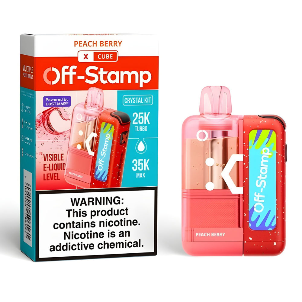 Peach Berry – Off Stamp X-Cube Crystal Kit | 35K Puffs