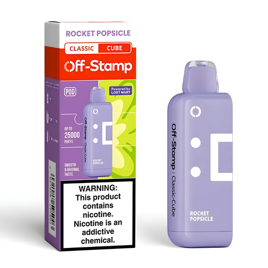 Rocket Freeze Off Stamp X-Cube Classic Cube | 25K Puffs