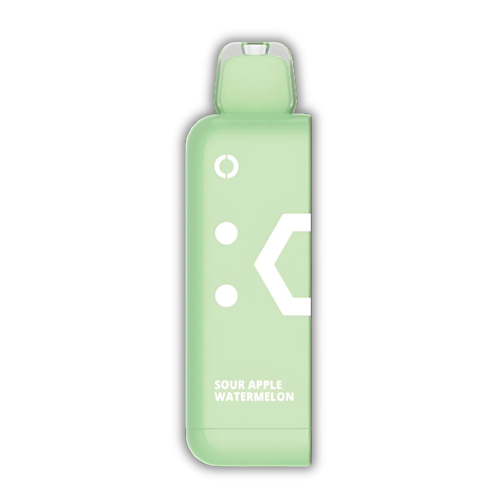 Sour Apple Watermelon Off Stamp X-Cube Classic Cube | 25K Puffs