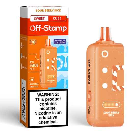 Sour Berry Kick Off Stamp X-Cube Sweet Cube | 25K Puffs