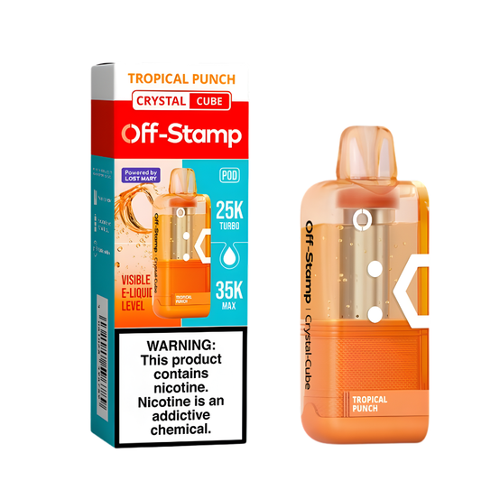 Tropical Punch – Off Stamp X-Cube Crystal Cube | 35K Puffs